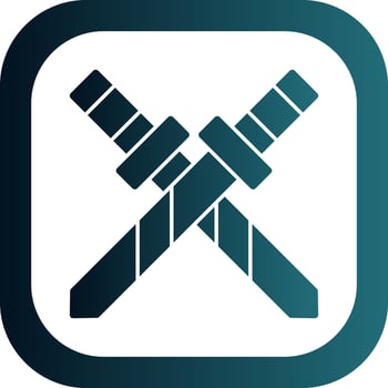 Katana Vector Icon Design