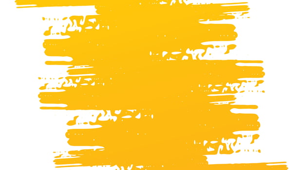 Abstract yellow grunge texture on white vector background