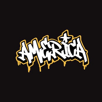 graffiti vector tagging letter word text street art mural hand draw