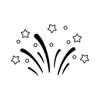 Fireworks New Year Vector Element , party and Festival