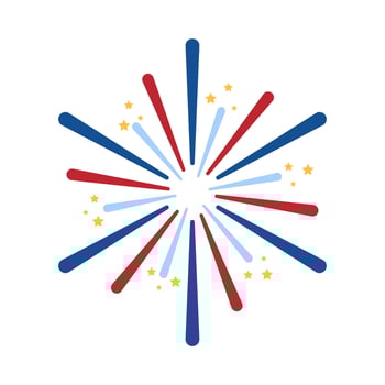 Fireworks New Year Vector Element , party and Festival