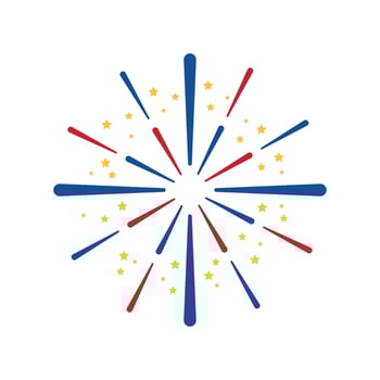 Fireworks New Year Vector Element , party and Festival