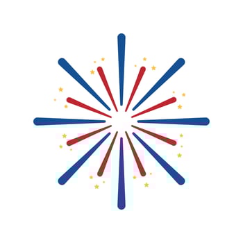 Fireworks New Year Vector Element , party and Festival