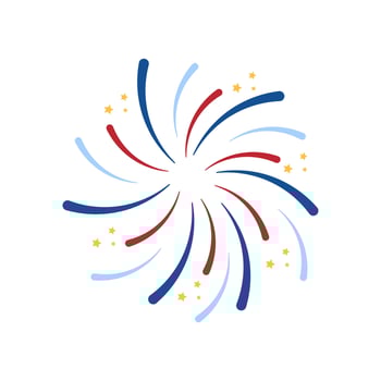 Fireworks New Year Vector Element , party and Festival