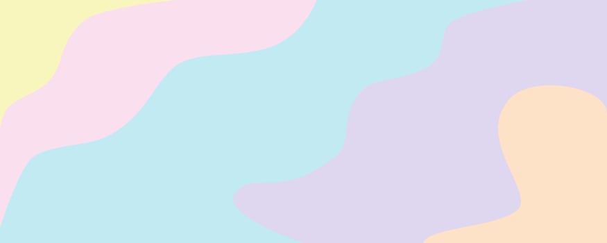 Pastel color wave pattern background. vector
