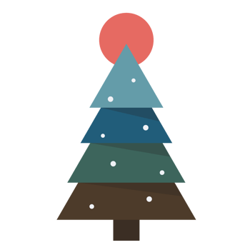 Pastel christmas tree png