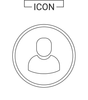 Professional person icon design vector