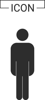 Professional person icon design vector