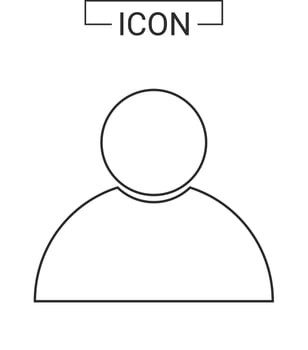 Professional person icon design vector