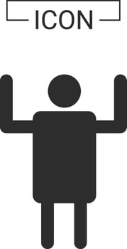Professional person icon design vector