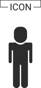 Professional person icon design vector