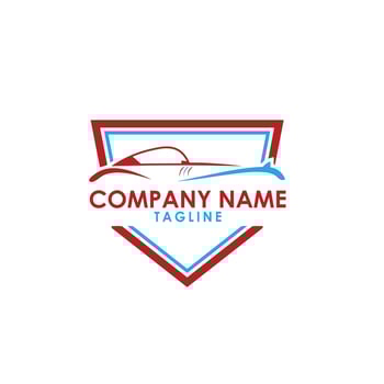car transparent logo vector
