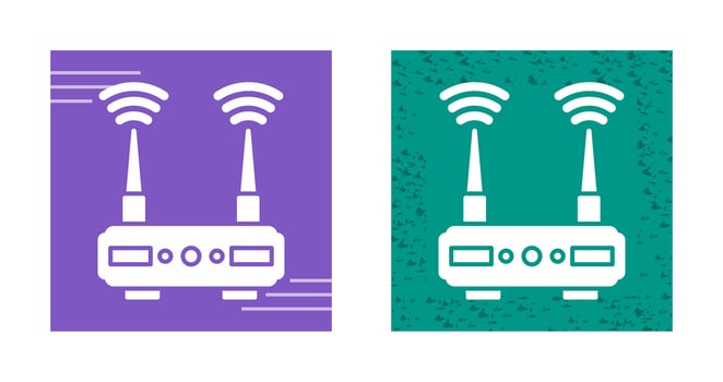 Router Vector Icon