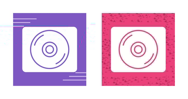 CD Vector Icon