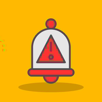Alert Vector Icon Design