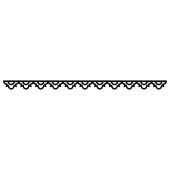 Border icon vector. Framing illustration sign. Pattern symbol or logo. vector