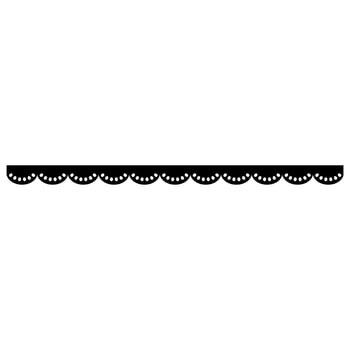 Border icon vector. Framing illustration sign. Pattern symbol or logo. vector