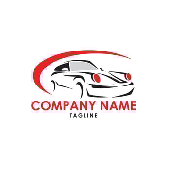 car transparent logo vector