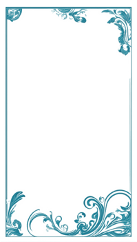 Floral Frame Border PNG Images Transparent Background