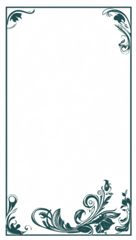 Floral Frame Border PNG Images Transparent Background