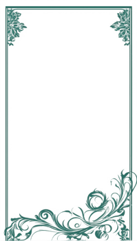 Floral Frame Border PNG Images Transparent Background