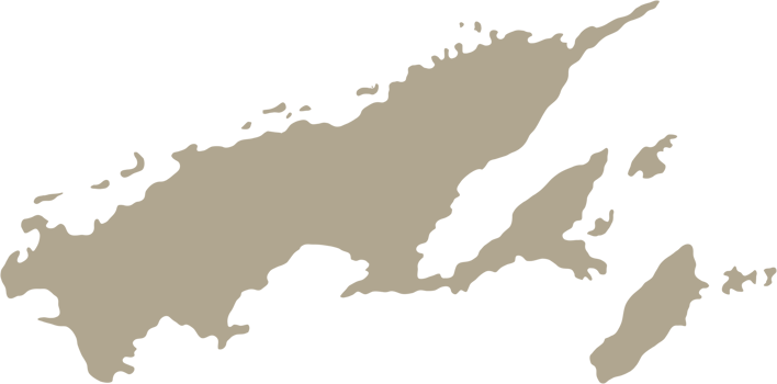 doodle freehand drawing of vanua levu island map. png