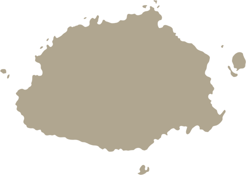 doodle freehand drawing of viti levu island map. png