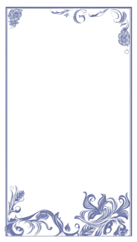 Floral Frame Border PNG Images Transparent Background