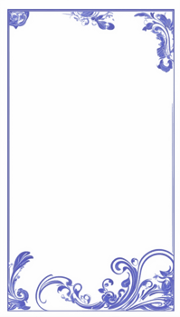 Floral Frame Border PNG Images Transparent Background