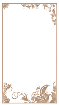 Floral Frame Border PNG Images Transparent Background