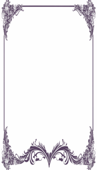 Floral Frame Border PNG Images Transparent Background