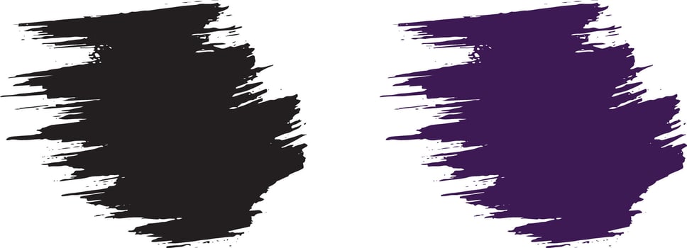 Hand drawn vector brush stroke design