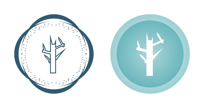 Tree with no leaves Vector Icon