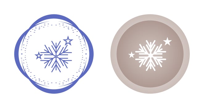 Snowflakes Vector Icon