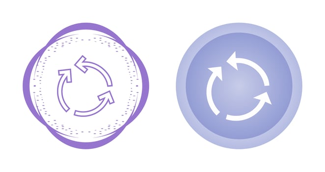 Cycle Arrow Vector Icon