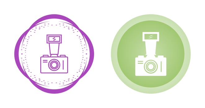 Old Camera Vector Icon
