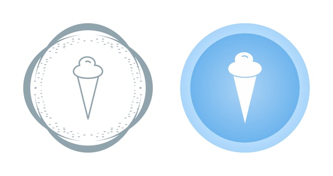 Icecream Cone Vector Icon