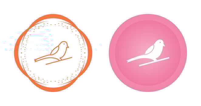 Little Bird Vector Icon