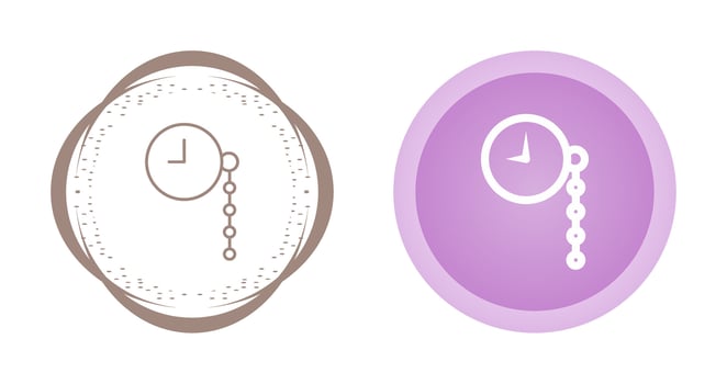Pocket Watch Vector Icon