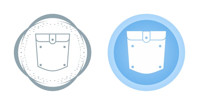 Pocket Square Vector Icon