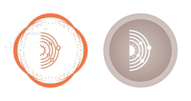 Solar System Vector Icon