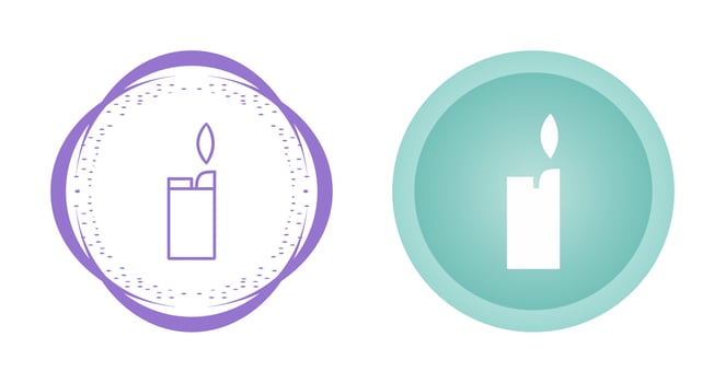Lighter Vector Icon