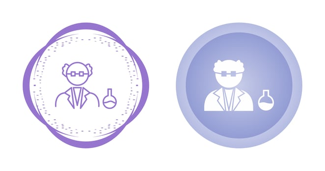 Scientist Vector Icon