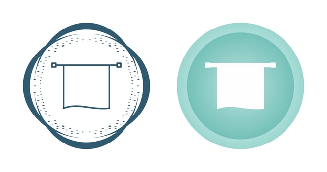 Towel Dryer Vector Icon