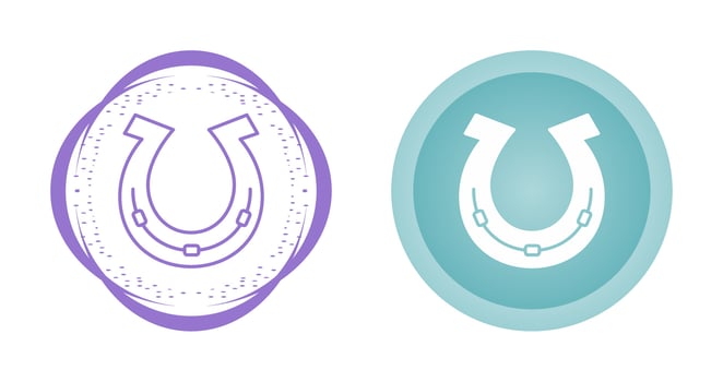 Horse Shoe Vector Icon