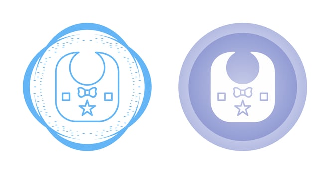 Baby Bib Vector Icon