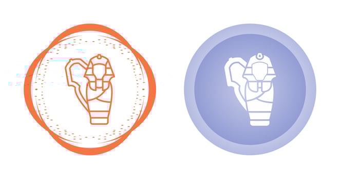 Sarcophagus Vector Icon