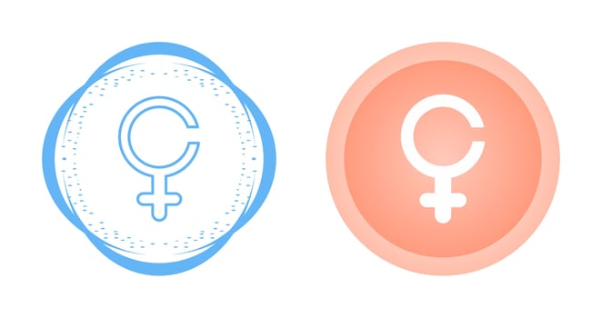 Female Sign Vector Icon
