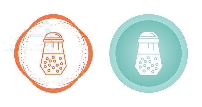 Salt Shaker Vector Icon