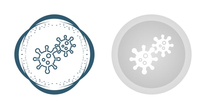 Covid virus Vector Icon